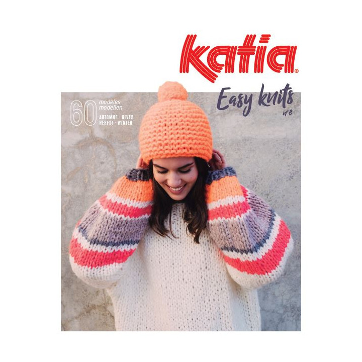 Catalogue Easy Knits 8 - Katia - Les Pelotes de Joléon | Laines à t...