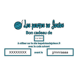 Bon cadeau à offrir