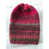 Bonnet rouge et brun