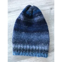 Bonnet dégradé bleu