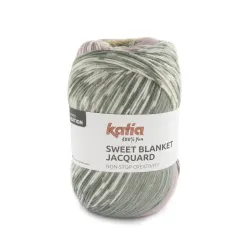 Sweet blanket jacquard - Katia - Les Pelotes de Joléon | Laines à t...