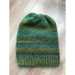 Bonnet dégradé vert