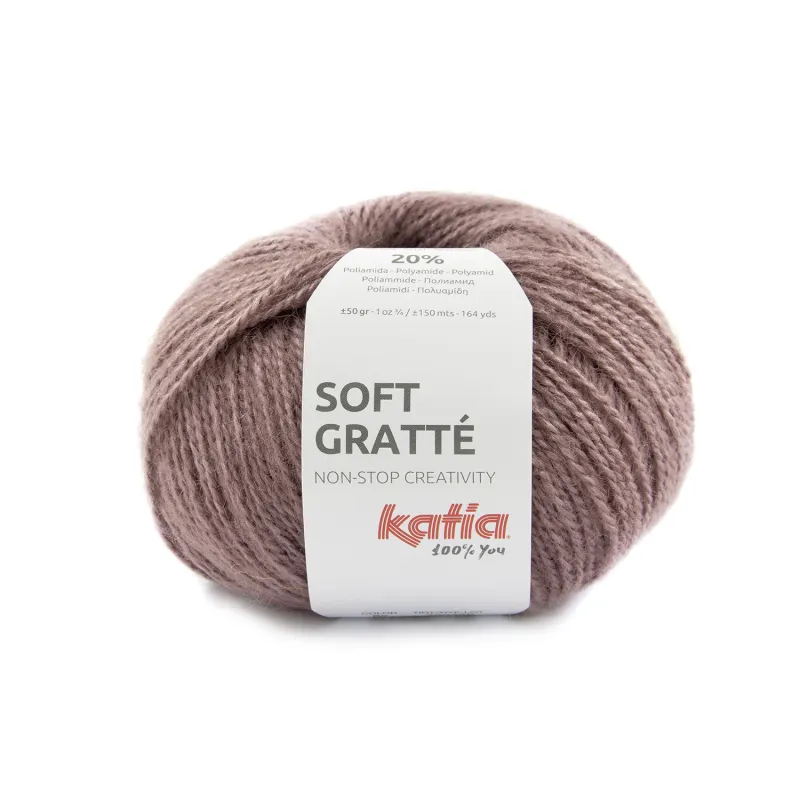 Soft gratté - Katia - Les Pelotes de Joléon | Laines à tricoter Katia